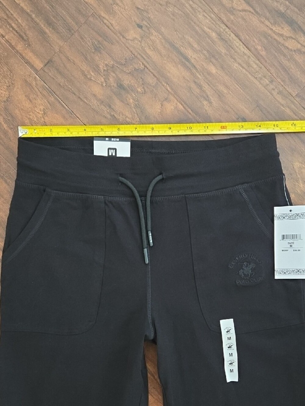 Beverly Hills Polo Club Black Joggers Men’s Size Medium NWT - Picture 4 of 9
